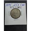 Image 4 : (4) Canadian Quarters-1943,44,45 and 47--80% Silver
