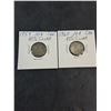 Image 4 : (6) Canadian Dimes-1954,56-60--80% Silver