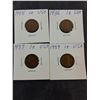 Image 6 : (9) American Coins-(8) Pennies,(1) Nickel-1929,30,35,36,37,39.
