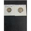 Image 2 : (9) American Coins-(7) Pennies,Dime and Nickel