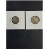 Image 3 : (9) American Coins-(7) Pennies,Dime and Nickel