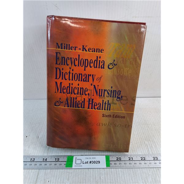 Book-Encyclopedia&Dictionary of Medicine,Nursing and Allied Health