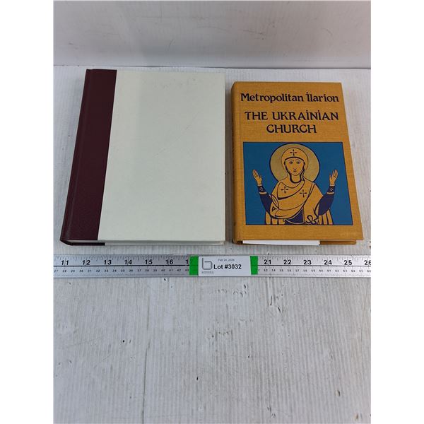 (2) Books-The Ukrainian Church and Personal Journal