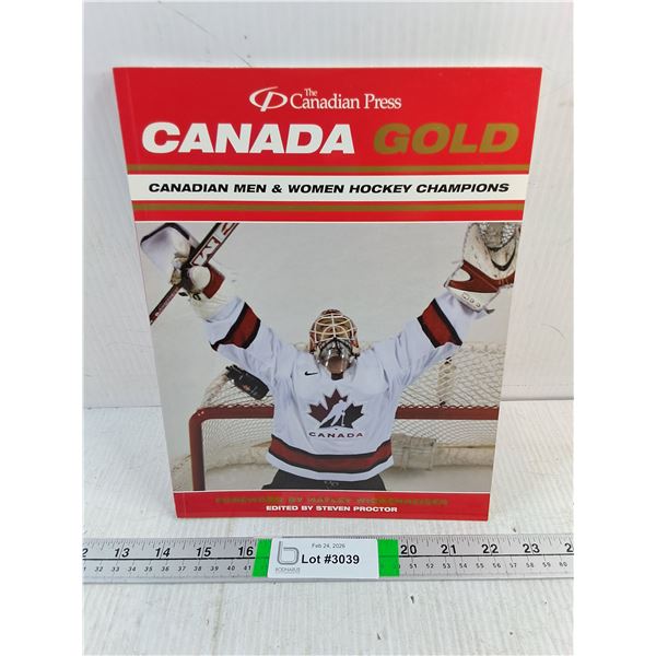 Book-Canada Gold-Canadian Men&Women Hockey Champions