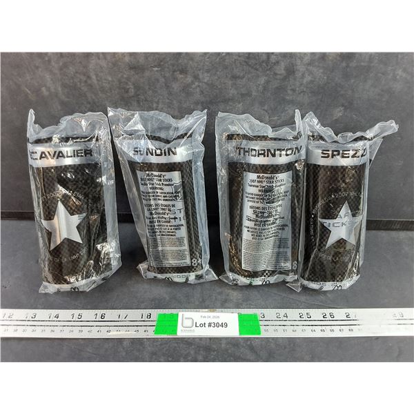 McDonald's NHL Mini Hockey Sticks - Thornton, Spezza, Le Cavalier, Sundin, CANNOT AUTHENTICATE