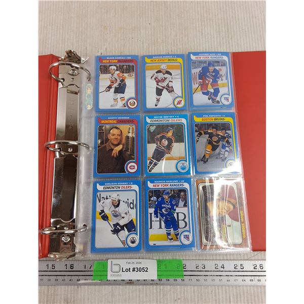 O Pee Chee Hockey Card & Sticker Collection - Oilers, Montreal Canadians, New York Rangers