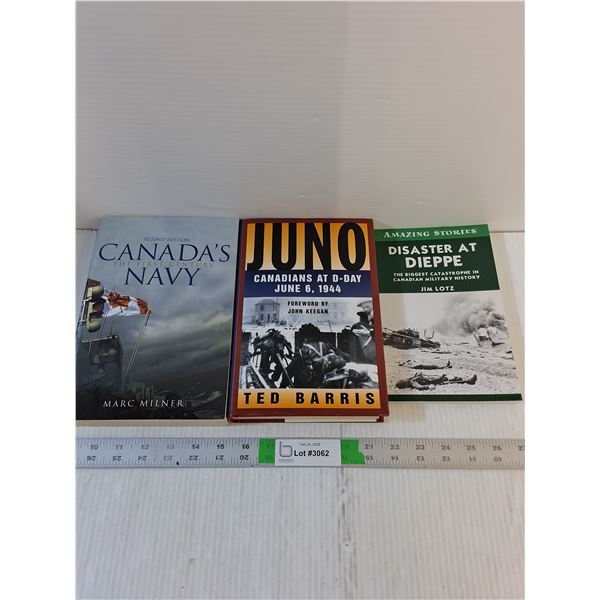 (3) Books- War Theme - Multiple Authors