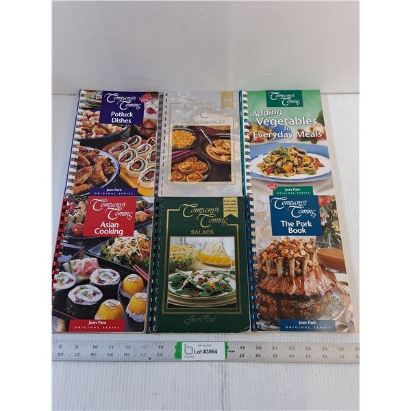 (6) Cook Books - Companys Coming