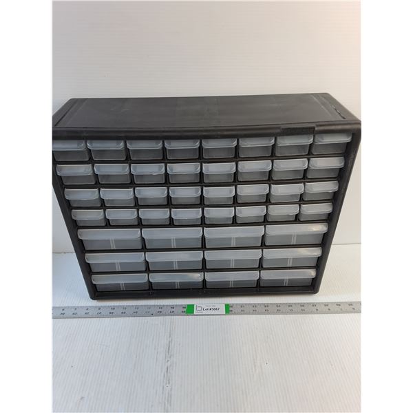 44 Drawer Storage Rack- 6 1/2" W x 20" L x 16" T