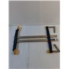 Image 2 : (2) F-Clamps - 4" x 16"