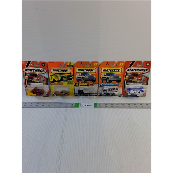 (5) Model Cars - Matchbox- Assorted