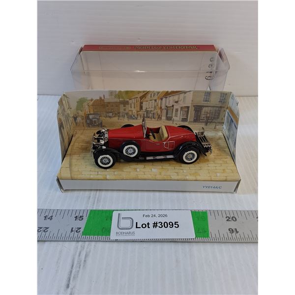 Model Car- Models of Yesteryear- Stutz Bearcat