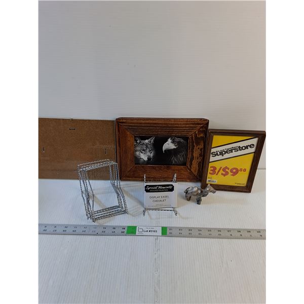 Picture Frames, Easels, Decorative Ornamental