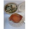 Image 2 : Assorted Glassware, Trays, Platters, Rice Spoons