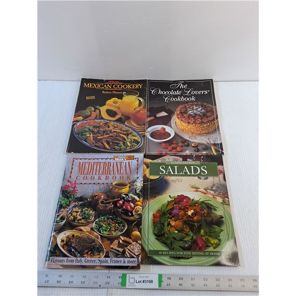 (4)Cook Books- Assorted