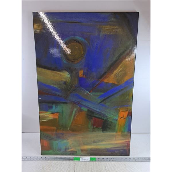 Abstract Wall Art 36" x 23 1/2", PICKUP ONLY