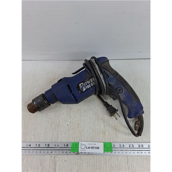 Power Smith Corded Drill - Powers On, As Is