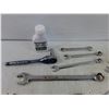 Image 2 : Ratchet & Combination Wrenches, Assorted Sockets, Extension Bar, Synthetic 2 Cycle Oil