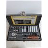 Image 3 : Coleman Powermate Air Compressor - As Is, Ratchet Wrench & Socket Sets