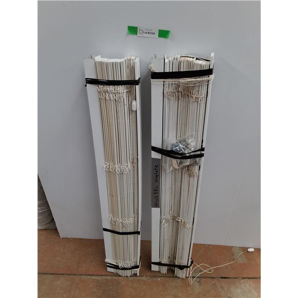 (2) Window Blinds - 44" x 58", PICKUP ONLY