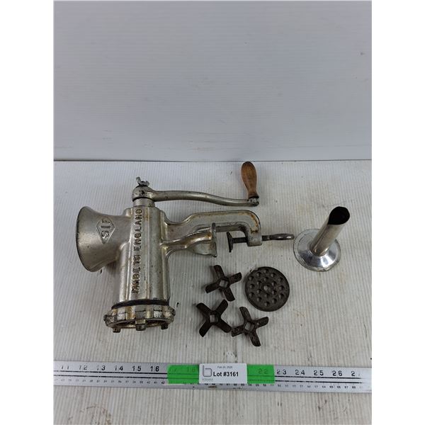 Vintage SIF Meat Grinder w/ Accessories - Made in England