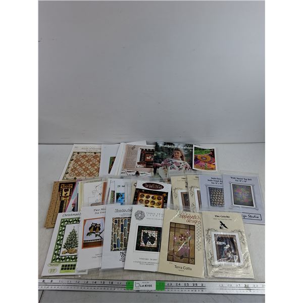 Assorted Quilt & Knit Patterns