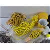 Image 2 : Screws, Ropes, Golf Balls, Ceramic Mug, 1 - 5/8" Staples, Wallet, Misc