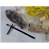 Image 4 : Screws, Ropes, Golf Balls, Ceramic Mug, 1 - 5/8" Staples, Wallet, Misc