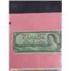 Image 2 : Vintage Canadian 1 Dollar Banknotes - 1954 & 1973 - Collectible