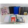 Image 1 : File Binders & Canada Post Stamp Collection