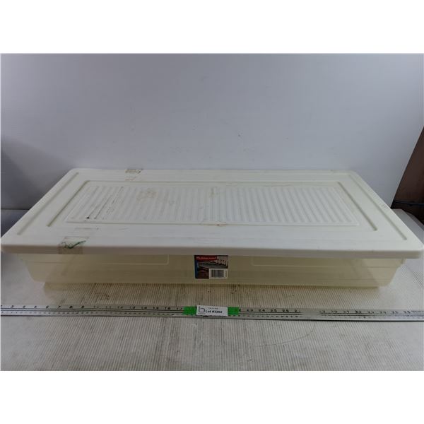 Rubbermaid Underbed Box 34" x 16" x 6" - PICKUP ONLY