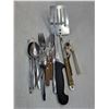 Image 4 : Vintage Ceramic Serving Dishes, Ponderosa Tin Mug, Assorted Cutlery & Utensils