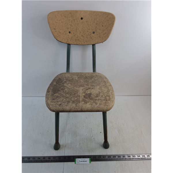 Vintage Wescab Grade-School Chair - Some Rust, As is - PICK UP