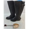 Image 2 : Size 5 Women's Faux Leather Boots w/Shape Holder