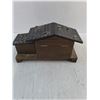 Image 4 : Log Cabin Secret Trinket Holder - Needs Some Repairs