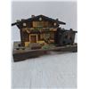 Image 5 : Log Cabin Secret Trinket Holder - Needs Some Repairs