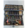 Image 2 : Woodstream Tackle Box w/Contents - 16x8x8"