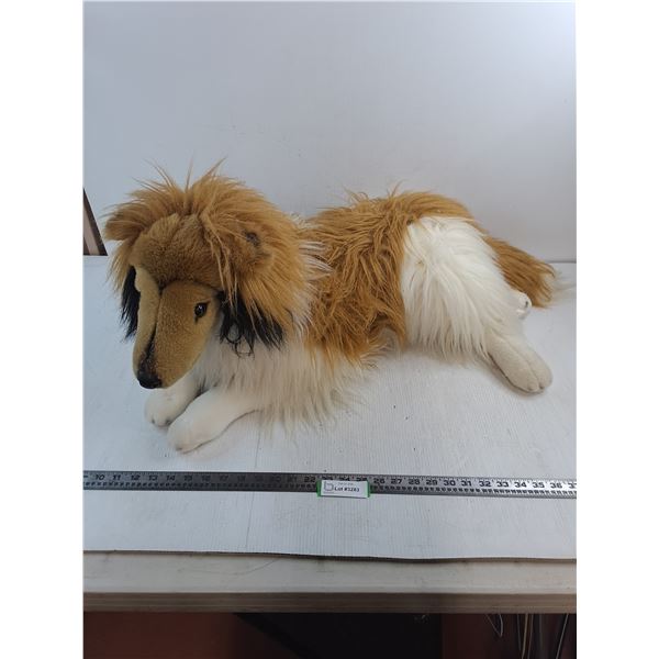 Stuffed Collie Dog - 3' Length x 14" Height - PICK UP