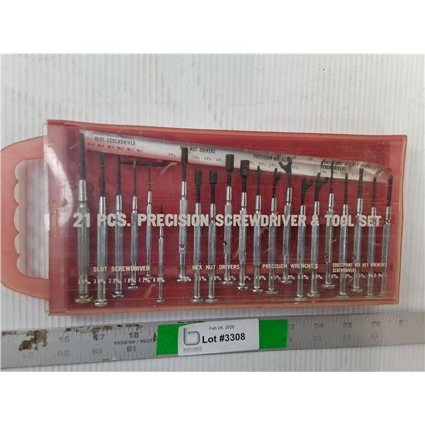 21 Piece Precision Screwdriver Set