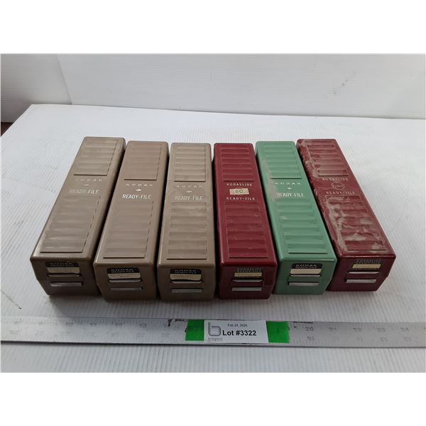 (6) Kodak Ready File Boxes