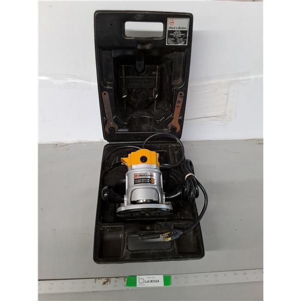 Vintage Black & Decker Router Kit- Powers On