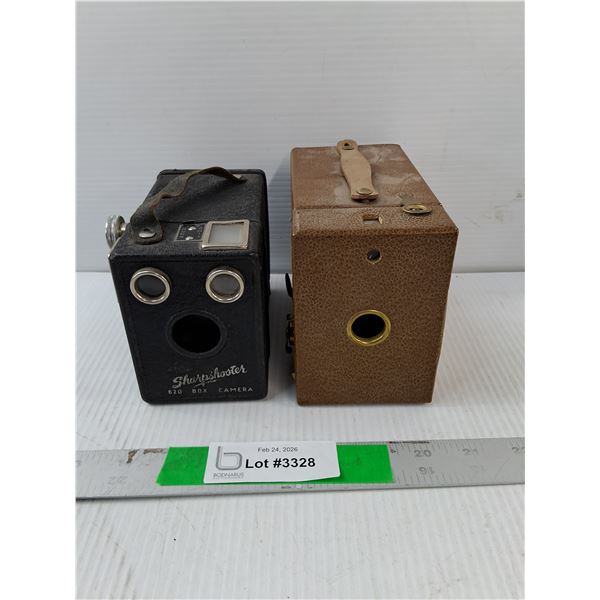 Kodak Anniversary Box Camera & Sharpshooter
