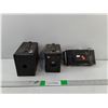 Image 1 : (3) Vintage Cameras- Zeiss & Kodak