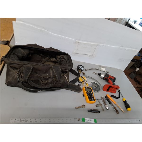 Digital Multimeter- Powers On, Compression Tester, Black & Decker Impact Driver- No Battery, Misc. S
