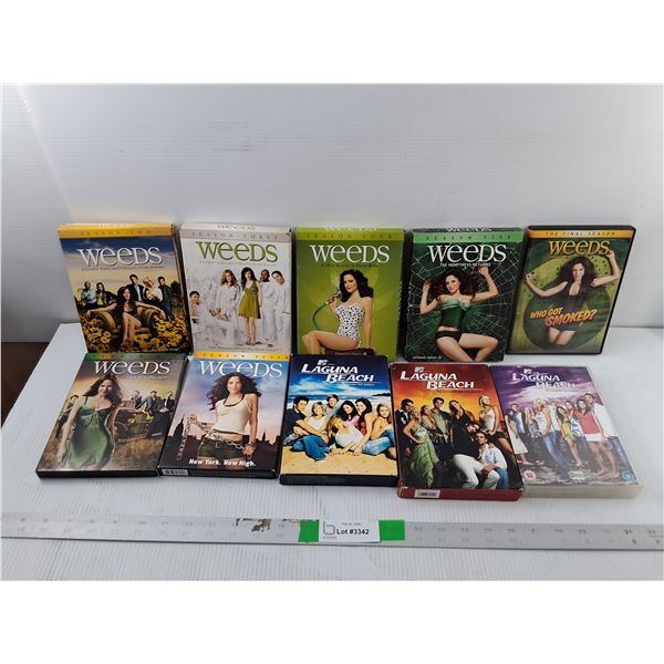 TV Series DVDs- Weeds & Laguna Beach