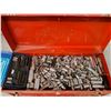Image 2 : Metal Toolbox & Contents 21" x 8.5" x 9", Cannot Ship
