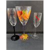 Image 2 : (8) Wine Glasses Up to 9.25" - PICK UP