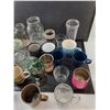 Image 2 : Coffee Mugs, Mason Jars, Wine Glasses, Misc - PICK UP ONLY