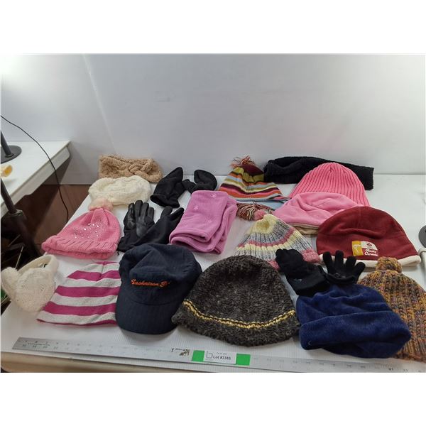 Toques, Earmuffs, Gloves, Misc.
