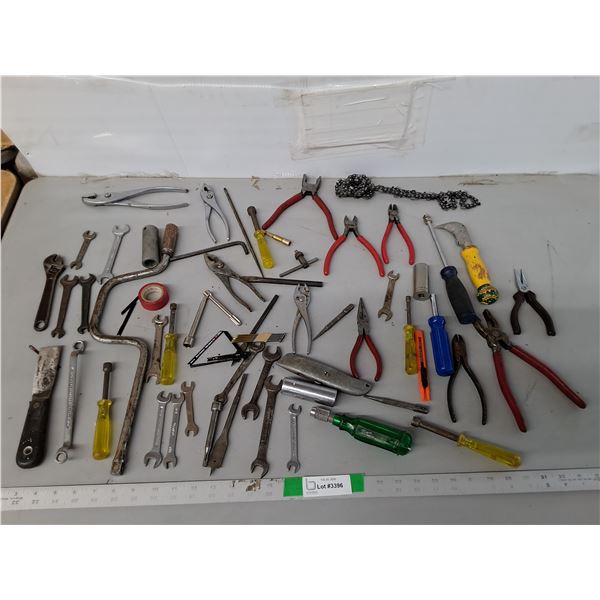 Wrenches, Pliers, Putty Knife, Misc.